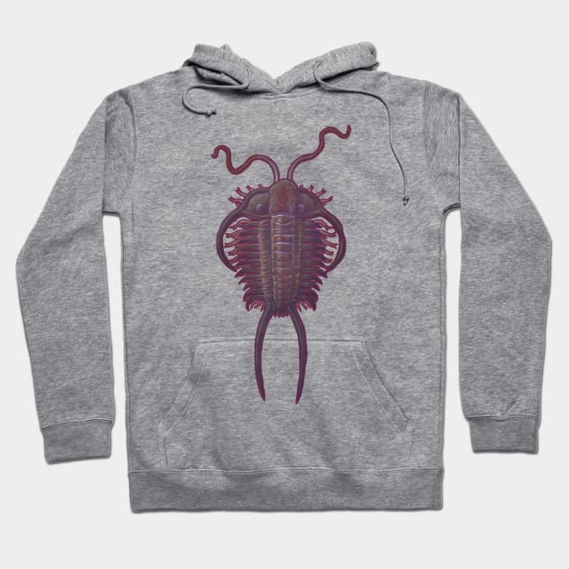 Cheirurus ingricus (Trilobite) Hoodie by CoffeeBlack